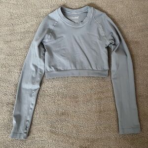 Bombshell Sportswear Long Sleeve Crop size S